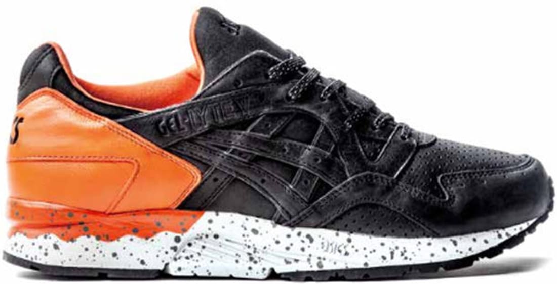 asics gel lyte 5 black orange asics gel lyte 5 black orange
