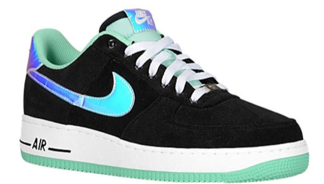 nike air force 1 low black green glow nike air force 1 low black green glow