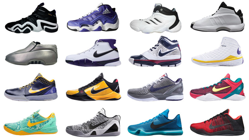 kobe shoe line up