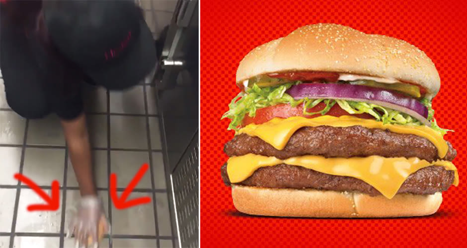 Watch This Checkers Employee Make a Burger With The Bun She Used to
