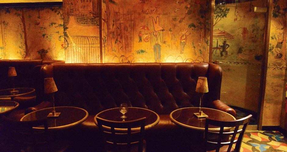 Inside Bemelmans Bar at The Carlyle Hotel First We Feast