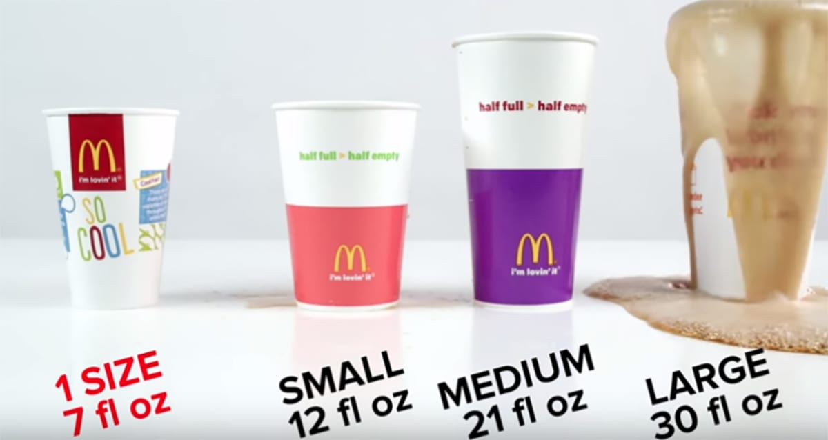 A Look at How McDonald's Portion Sizes Have Grown From 1955 to Today ...