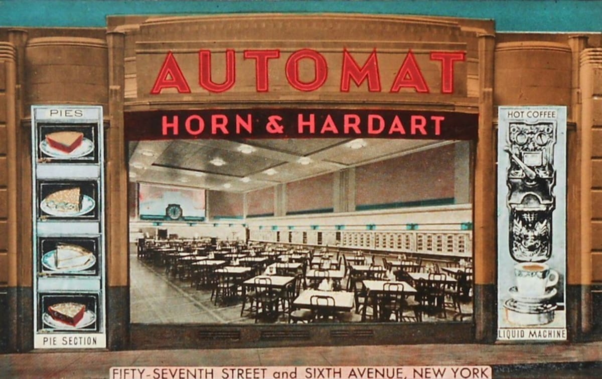 The Automat's Legacy Good Food For All, And Depression Cocktails