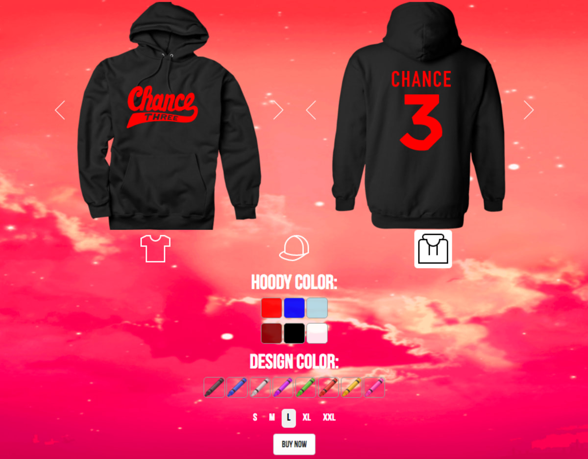 chance the rapper merch amazon