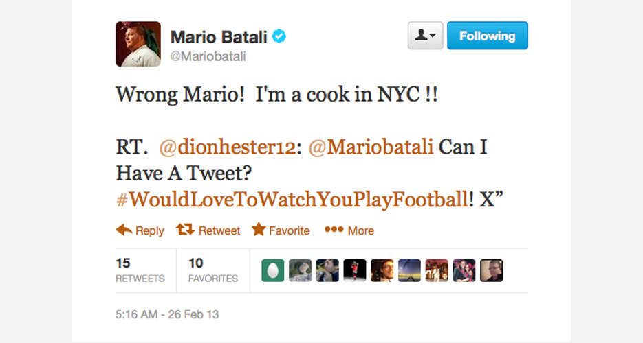 The Mario Batali Guide to Ethering Haters on Twitter | First We Feast