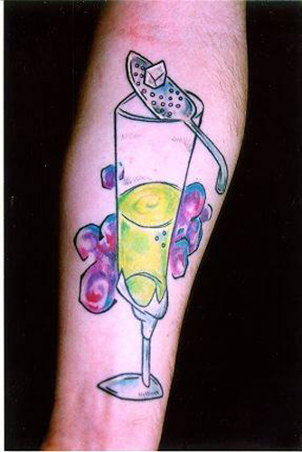 Cocktail Temporary Tattoo  Mi Ink Tattoos