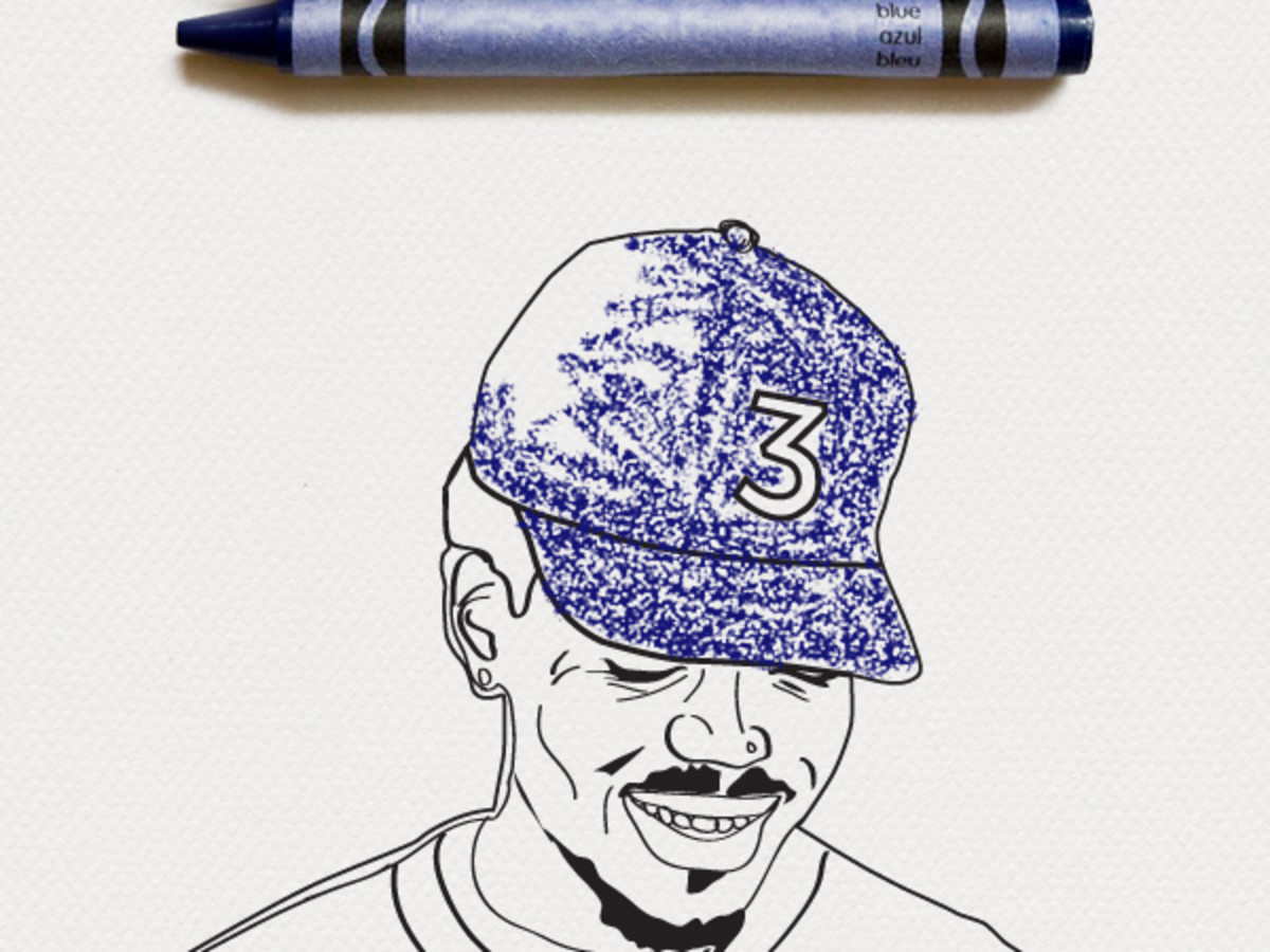 Color Your Own Chance The Rapper 39Coloring Book39 Cover Art