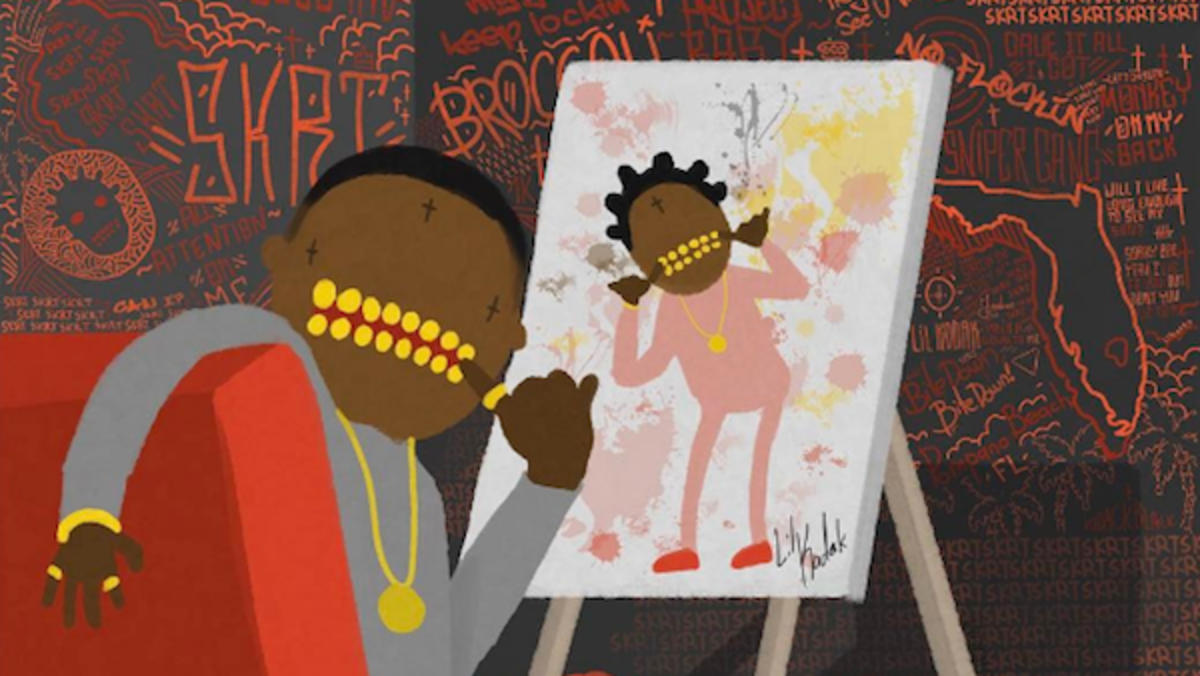 Image result for kodak black painting pictures